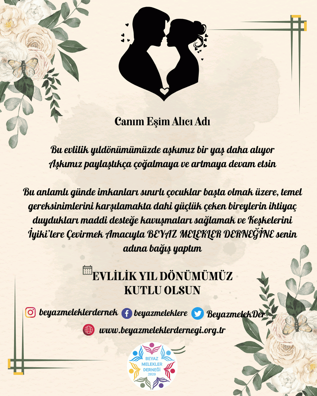 Evlilik Yıl Dönümü 1