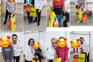 AMASYA'DA ÇOCUKLARIN YÜZÜ SİZLERİN SAYESİNDE GÜLÜYOR İYİ'Kİ VARSINIZ
