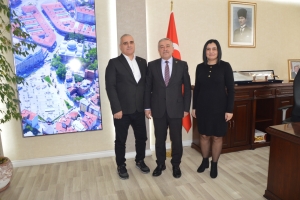  Balıkesir Karesi Kaymakamı Sayın Metin Arslanbaş’ı Makamında Ziyaret Ettik.