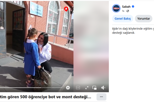 Küçük Kalplerin Büyük Sevinci, Basında da Yer Buldu.