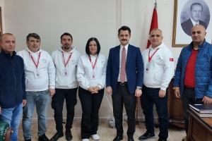 Iğdır Tuzluca Kaymakamı Sayın Abdüllatif YILMAZ'a Teşekkür Ziyaretinde Bulunduk