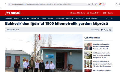 Küçük Kalplerin Büyük Sevinci, Basında da Yer Buldu.